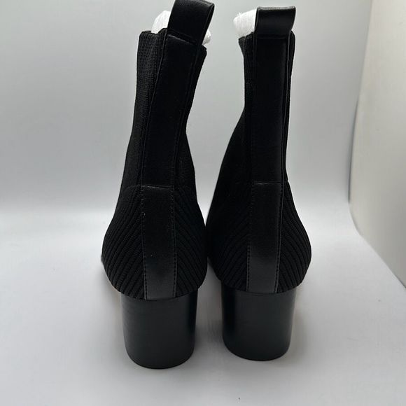 CUSHIONAIRE Women's Neely Stretch bootie +Memory Foam 9 BLACK - Picture 4 of 7